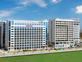 Overall view of the factory